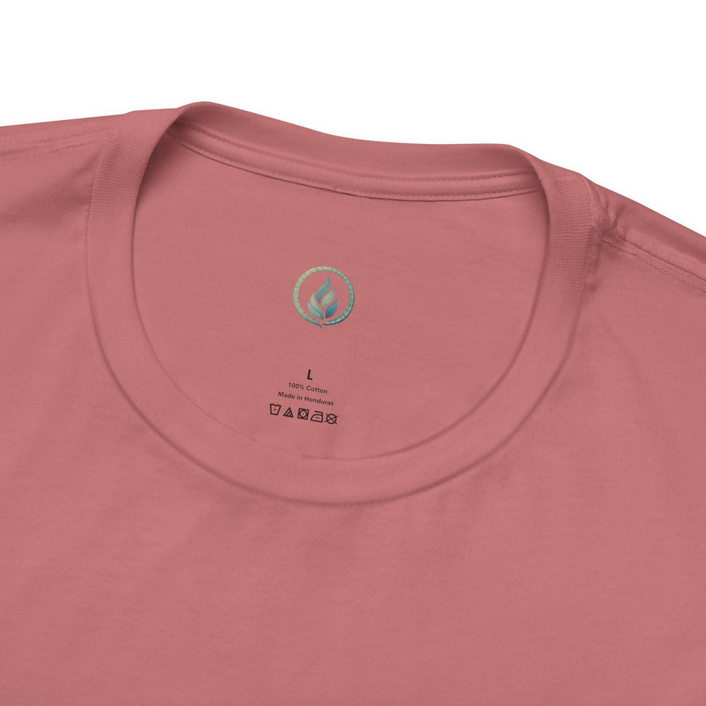 Still Here Tee — Minimal Inspirational White T‑Shirt