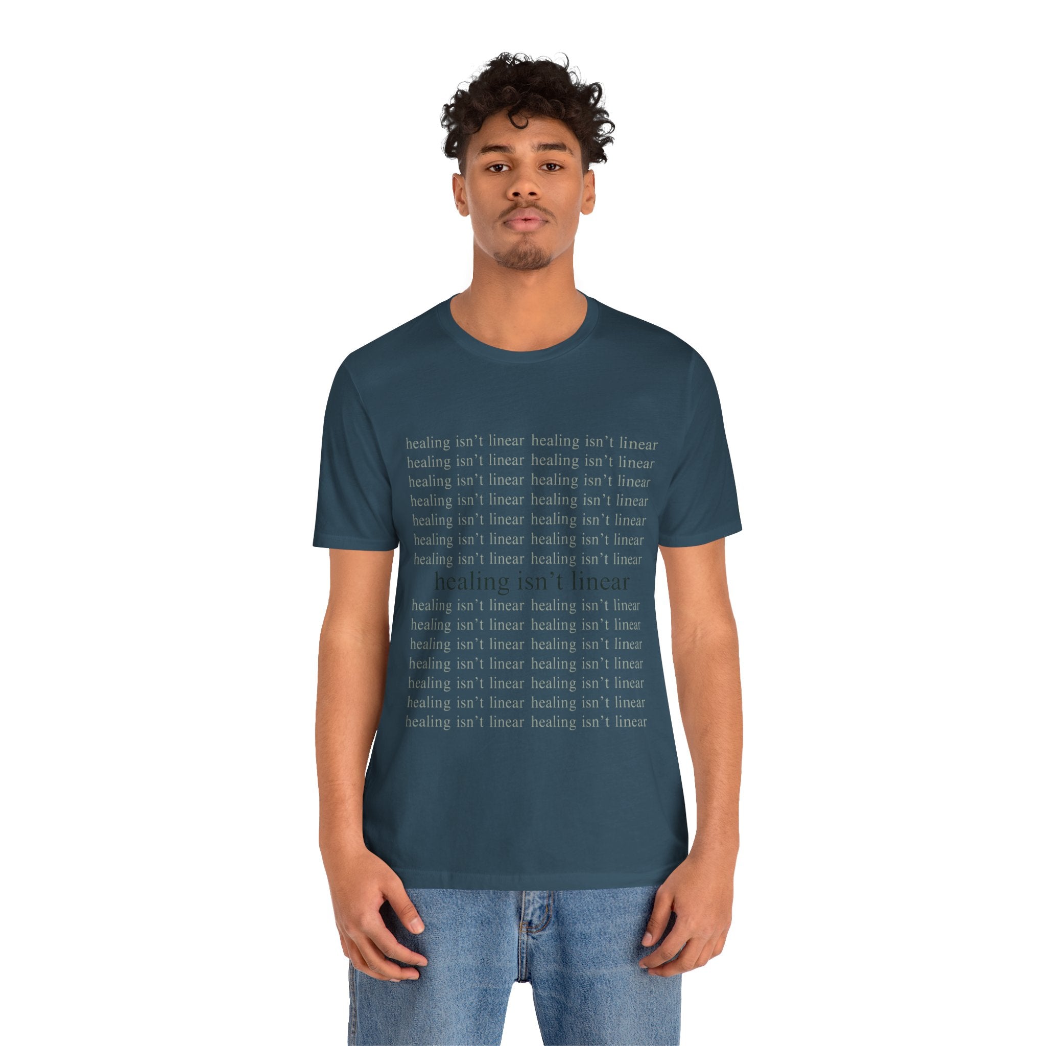 Healing Isn't Linear Tee — Unseen Strength Co