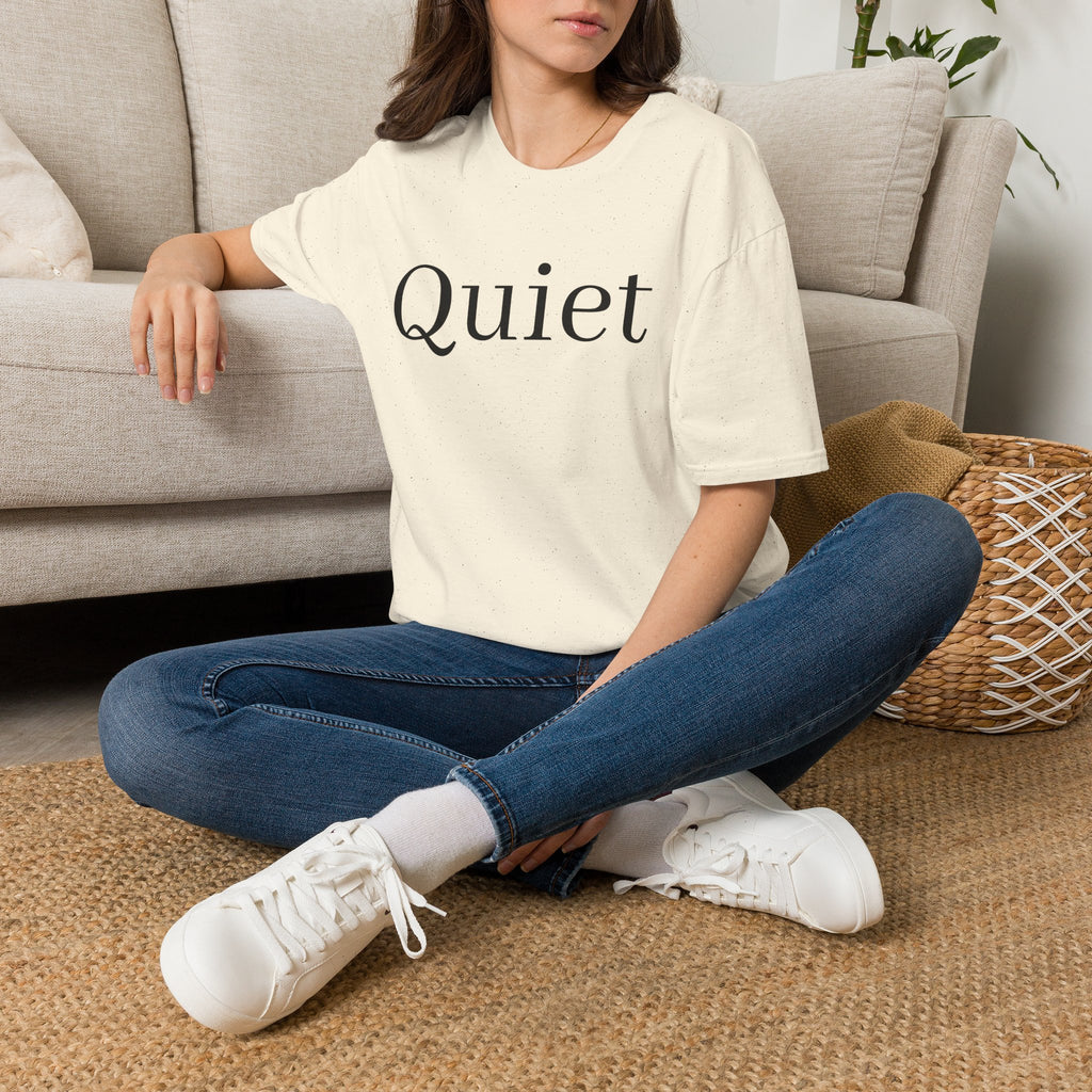 Quiet / Strength Tee — Unseen Strength Co