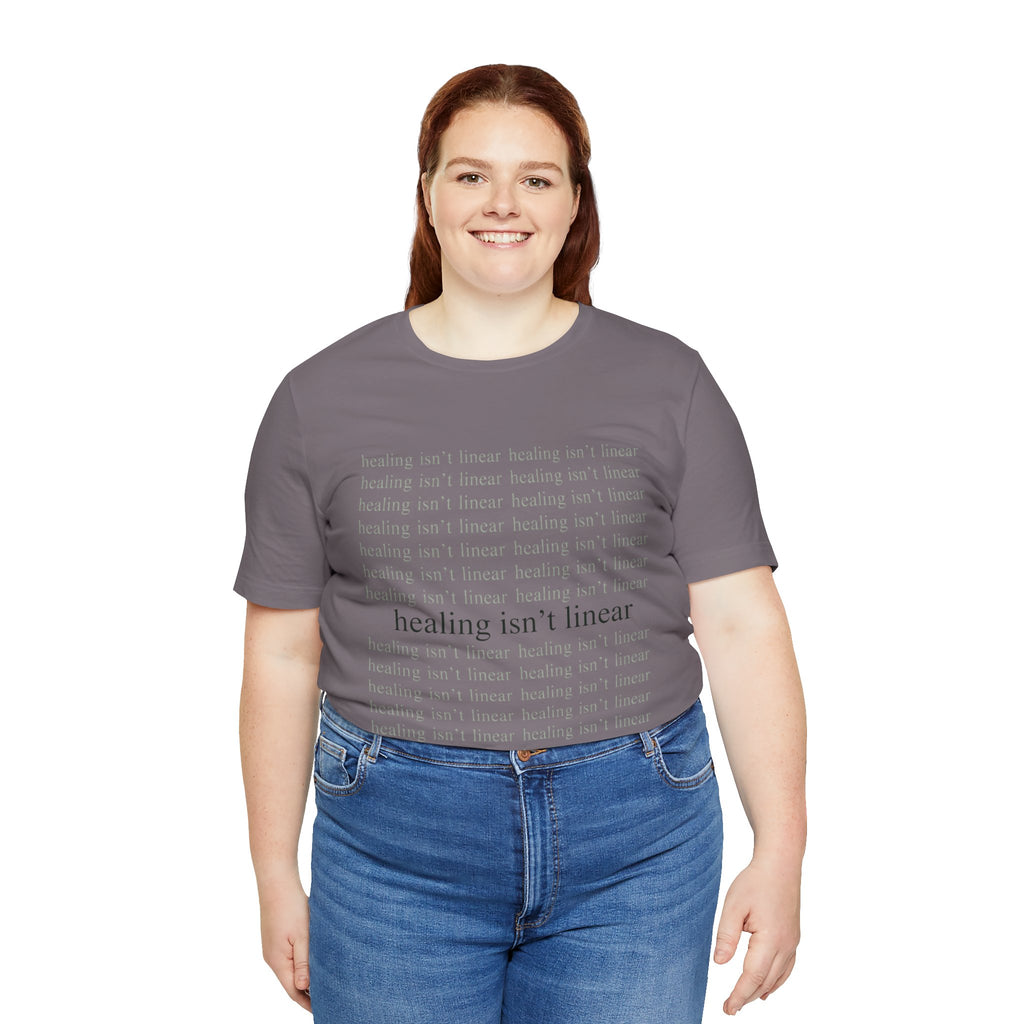 Healing Isn't Linear Tee — Unseen Strength Co