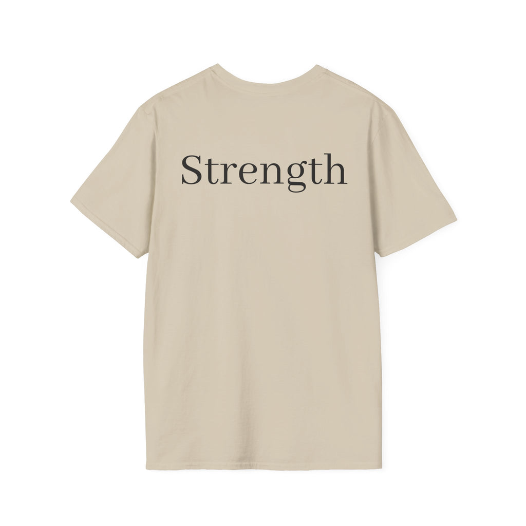 Quiet / Strength Tee — Unseen Strength Co