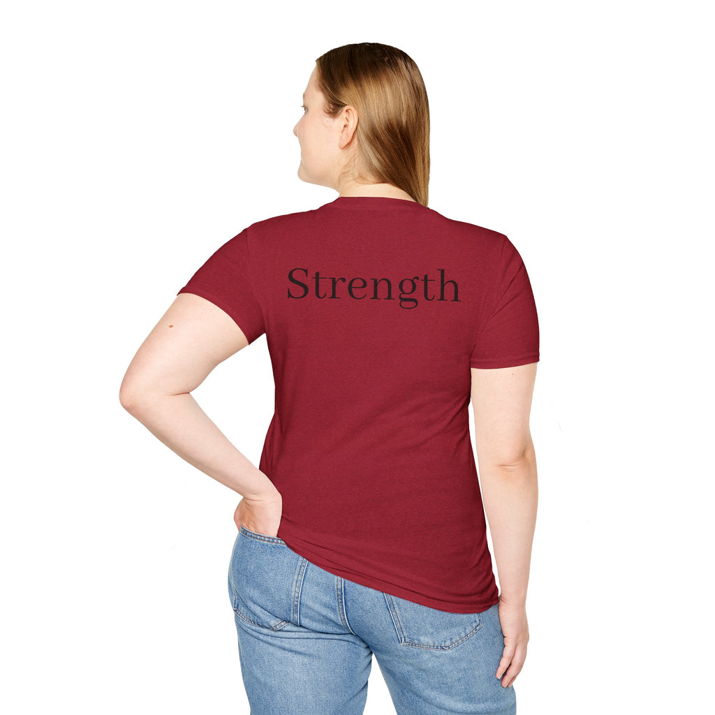 Quiet / Strength Tee — Unseen Strength Co
