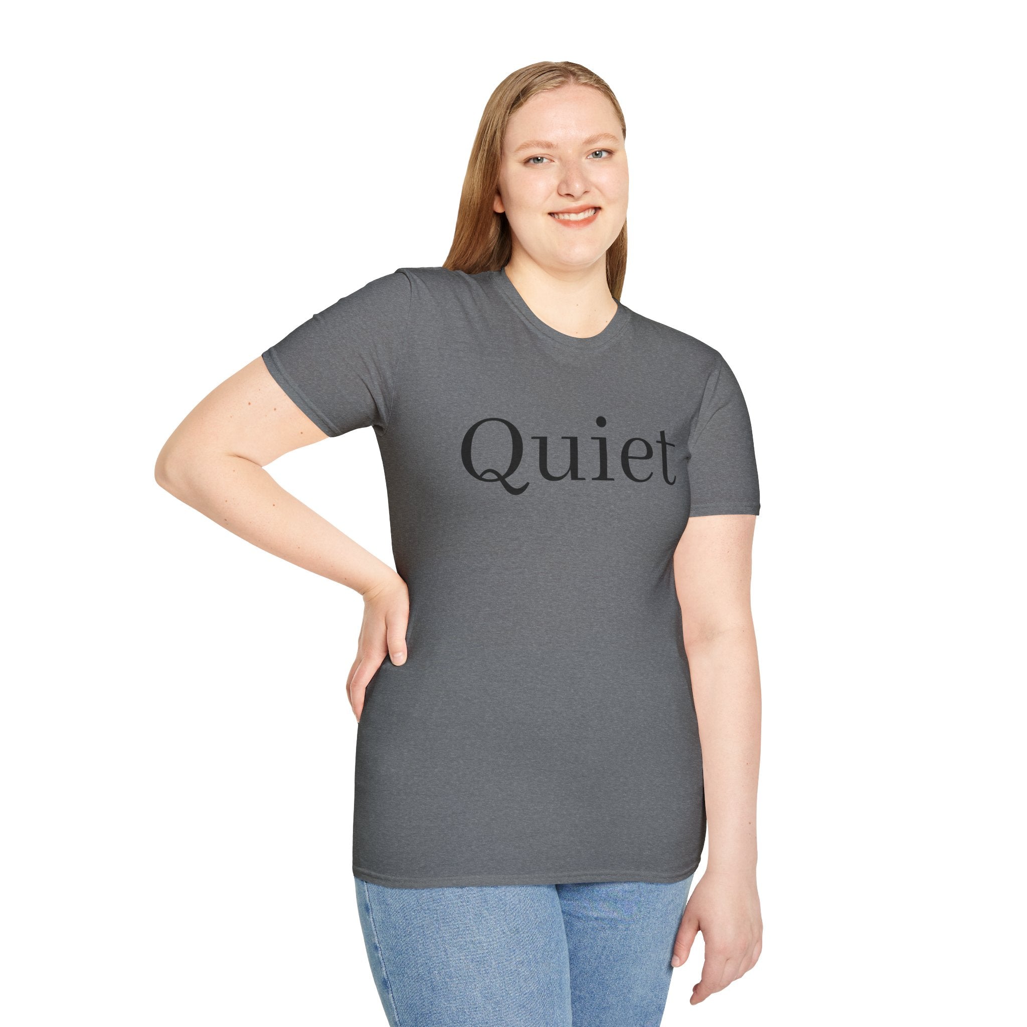 Quiet / Strength Tee — Unseen Strength Co