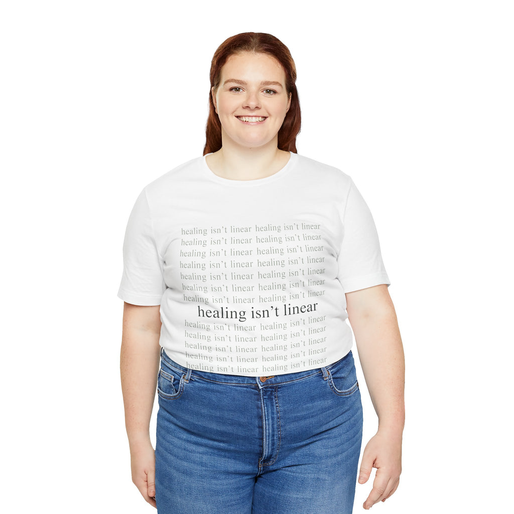 Healing Isn't Linear Tee — Unseen Strength Co