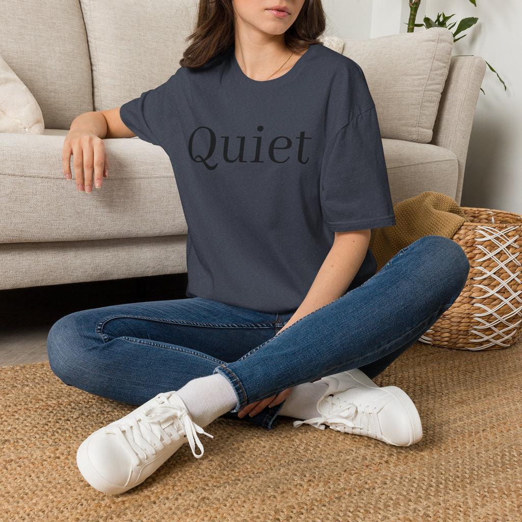 Quiet / Strength Tee — Unseen Strength Co