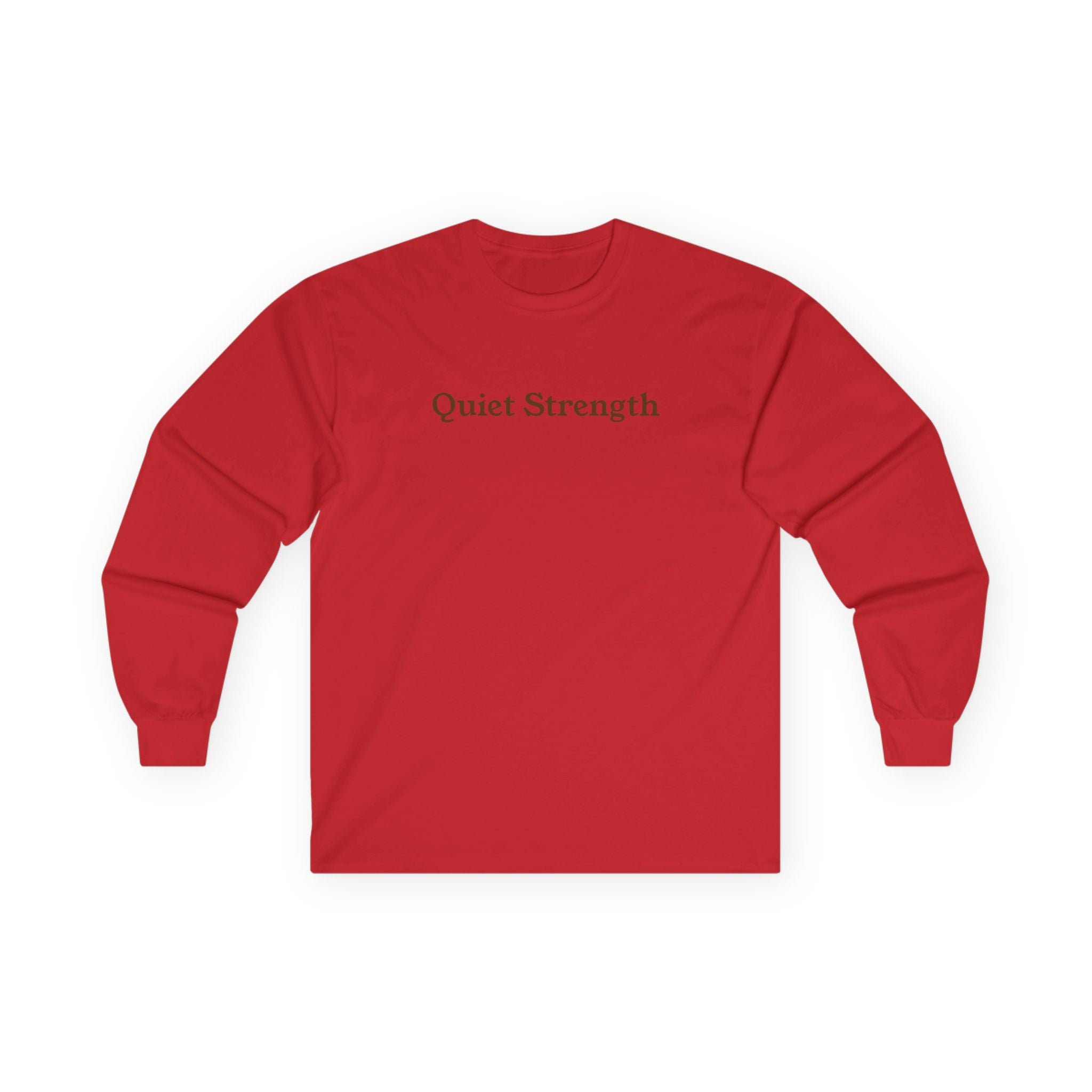 Quiet Strength Longsleeve - Unseen Strength Co chronic illness apparel
