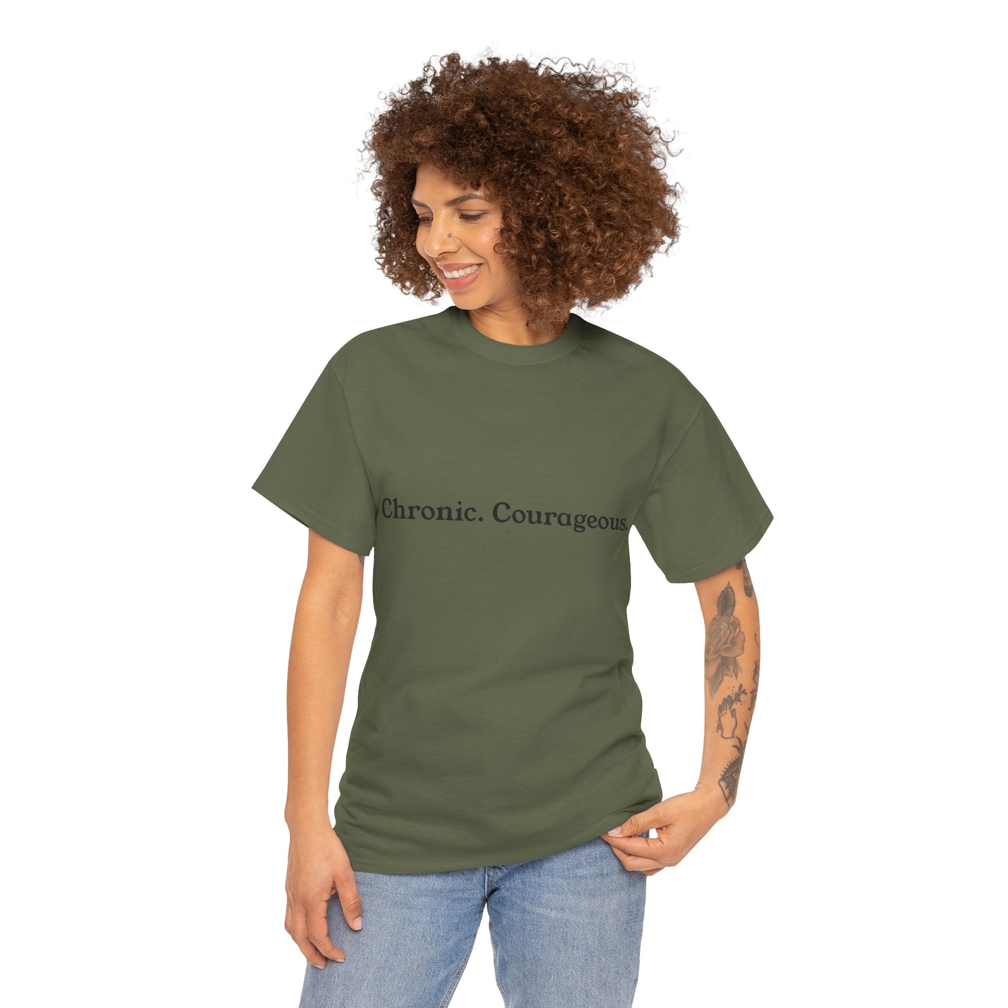 Chronic. Courageous. Tee — Unseen Strength Co