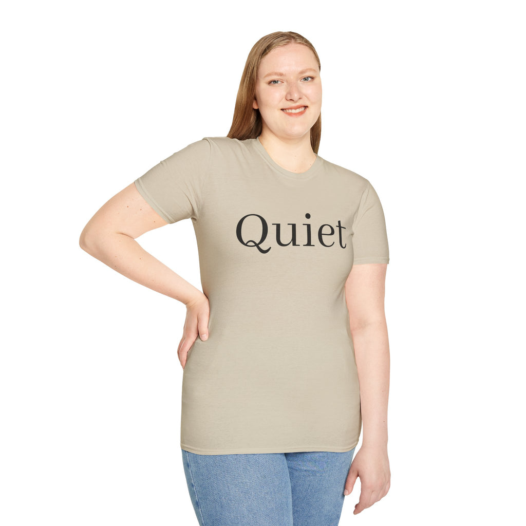 Quiet / Strength Tee — Unseen Strength Co