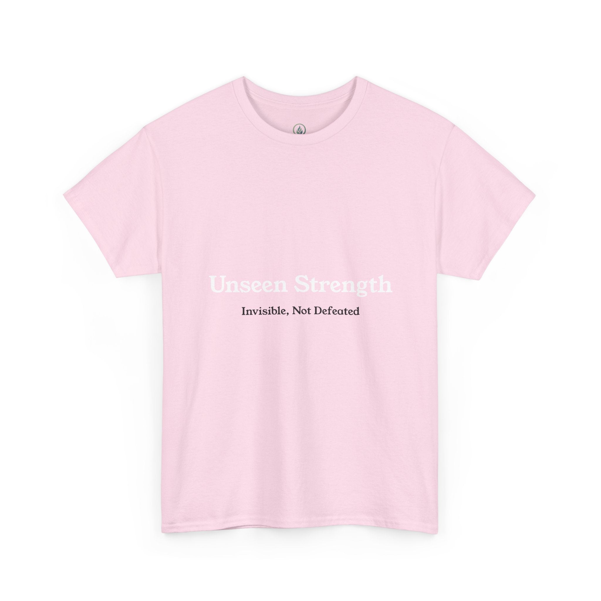 Invisible, Not Defeated Tee — Unseen Strength Co