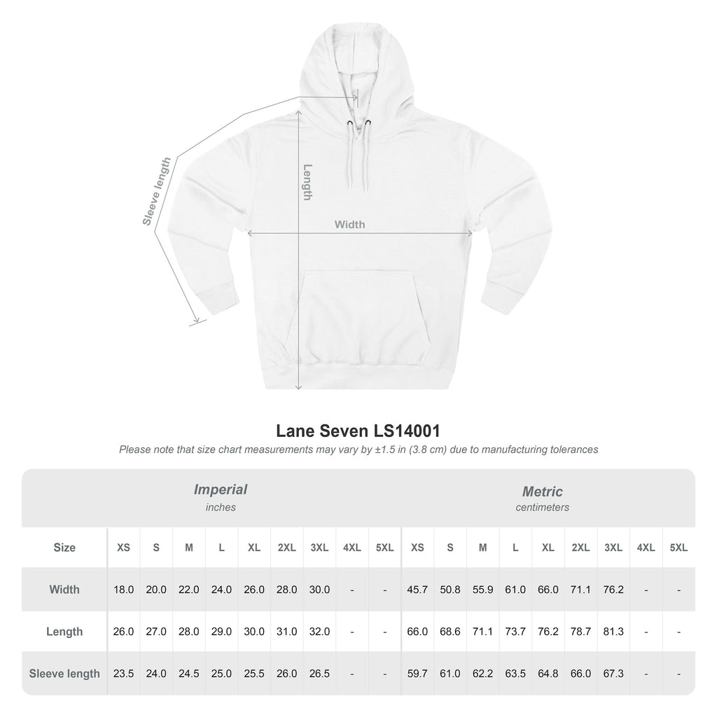 Minimal Flame Logo Hoodie - Unseen Strength Co