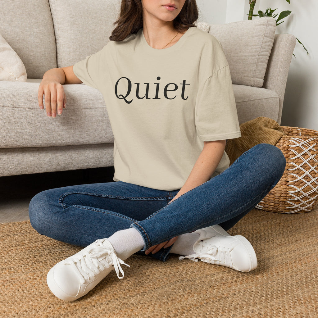 Quiet / Strength Tee — Unseen Strength Co