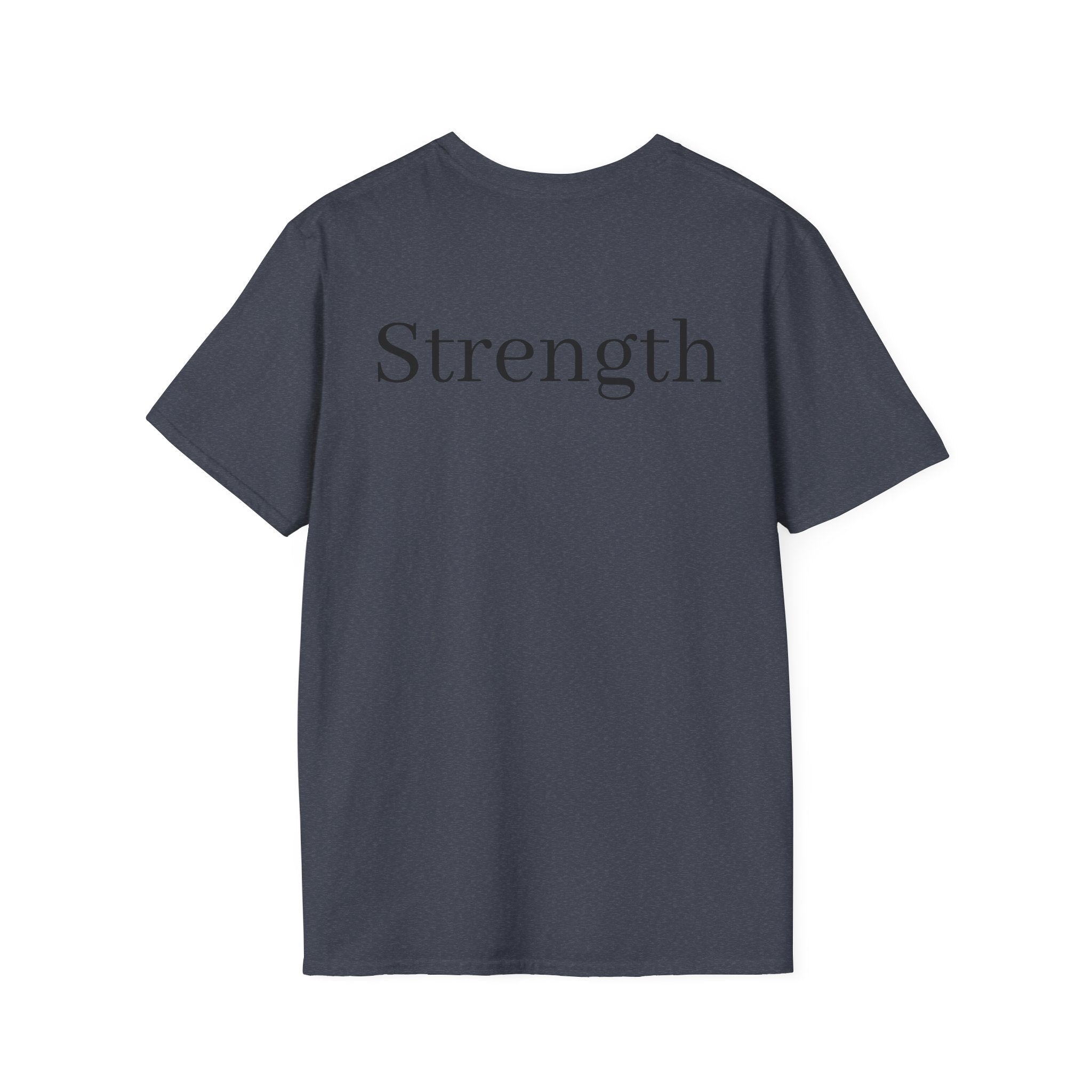 Quiet / Strength Tee — Unseen Strength Co