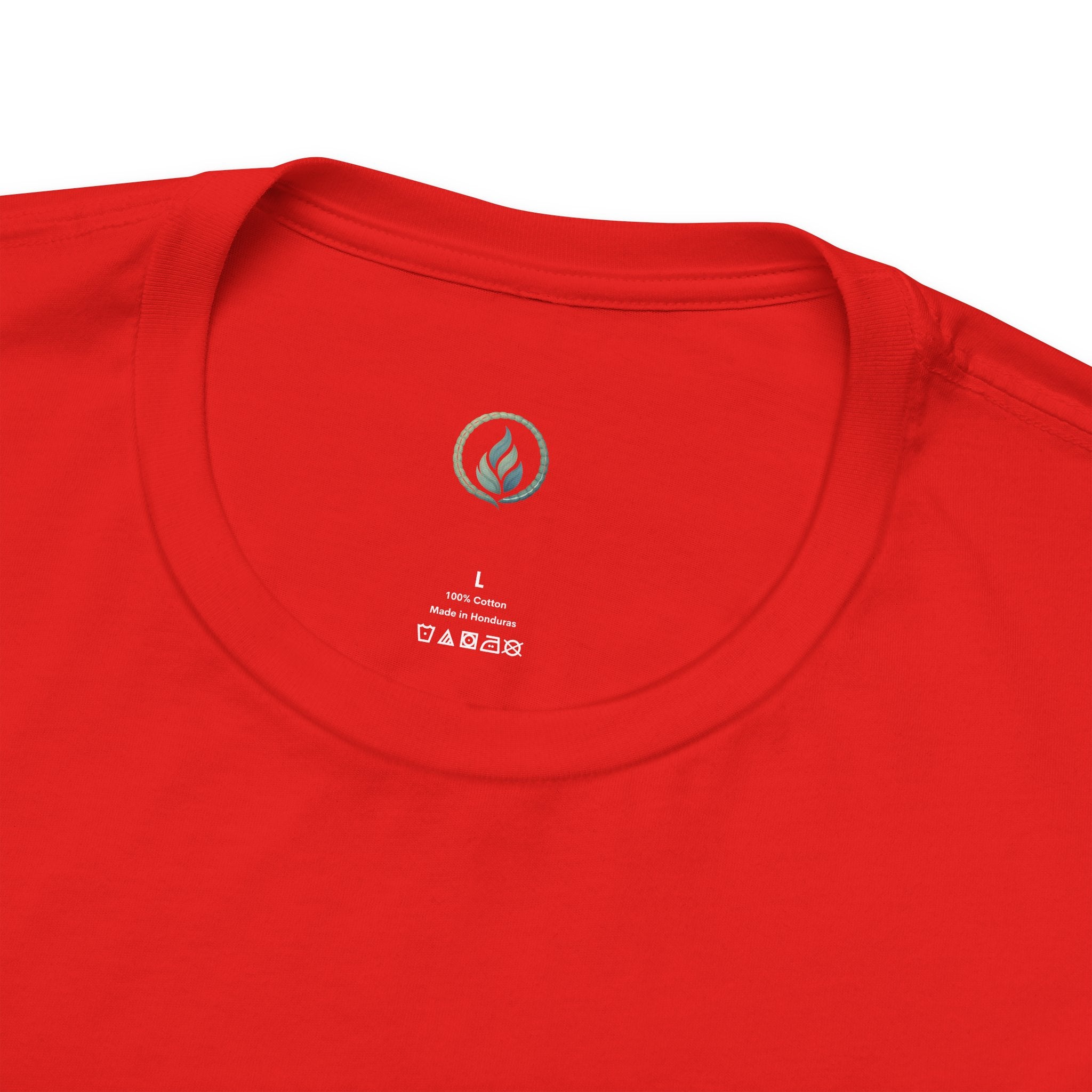 Still Here Tee — Minimal Inspirational White T‑Shirt