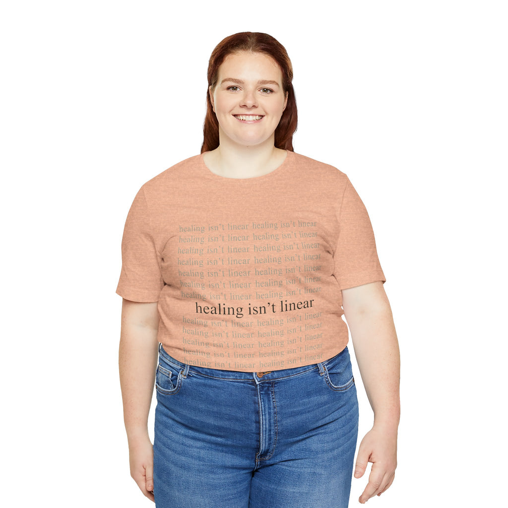 Healing Isn't Linear Tee — Unseen Strength Co