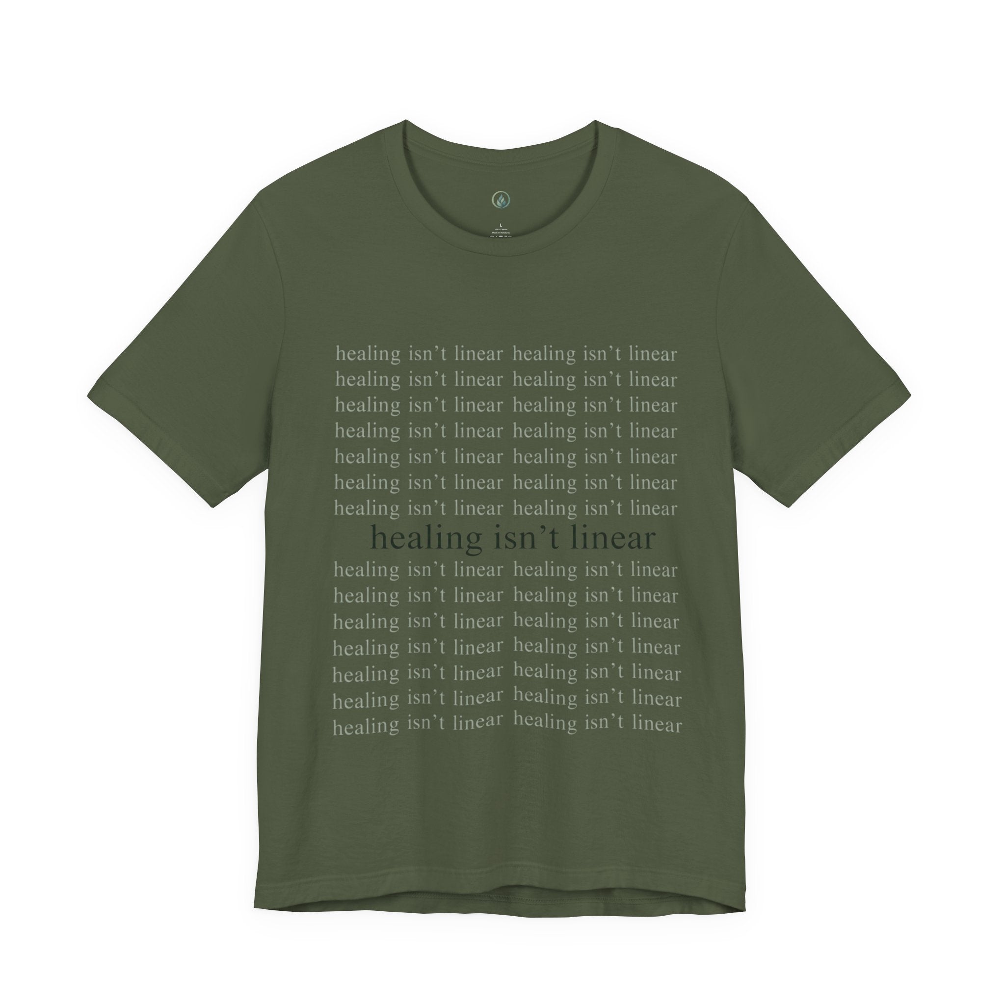 Healing Isn't Linear T-Shirt – Unseen Strength Co