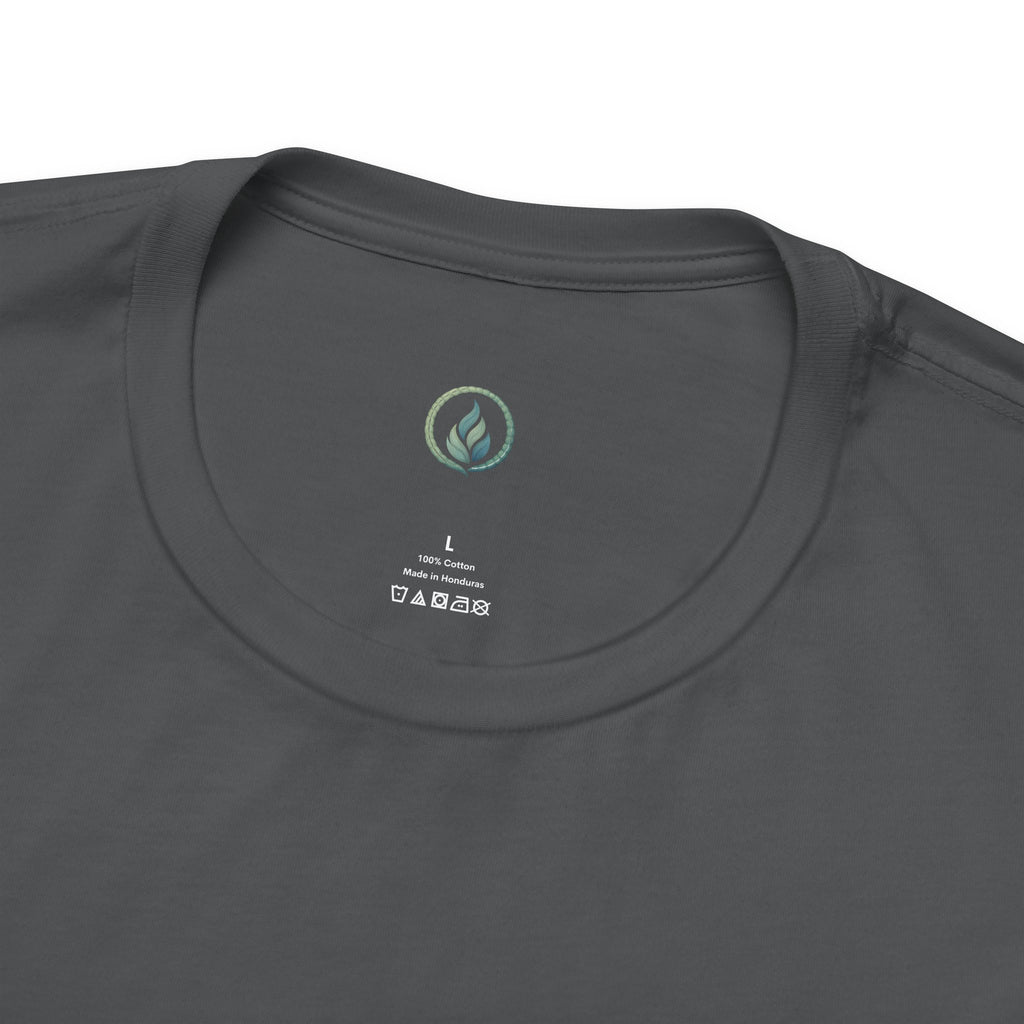 Still Here Tee — Minimal Inspirational White T‑Shirt
