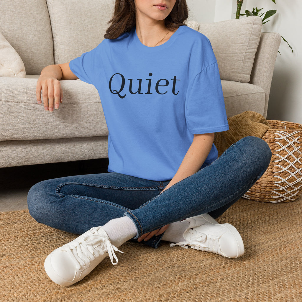 Quiet / Strength Tee — Unseen Strength Co