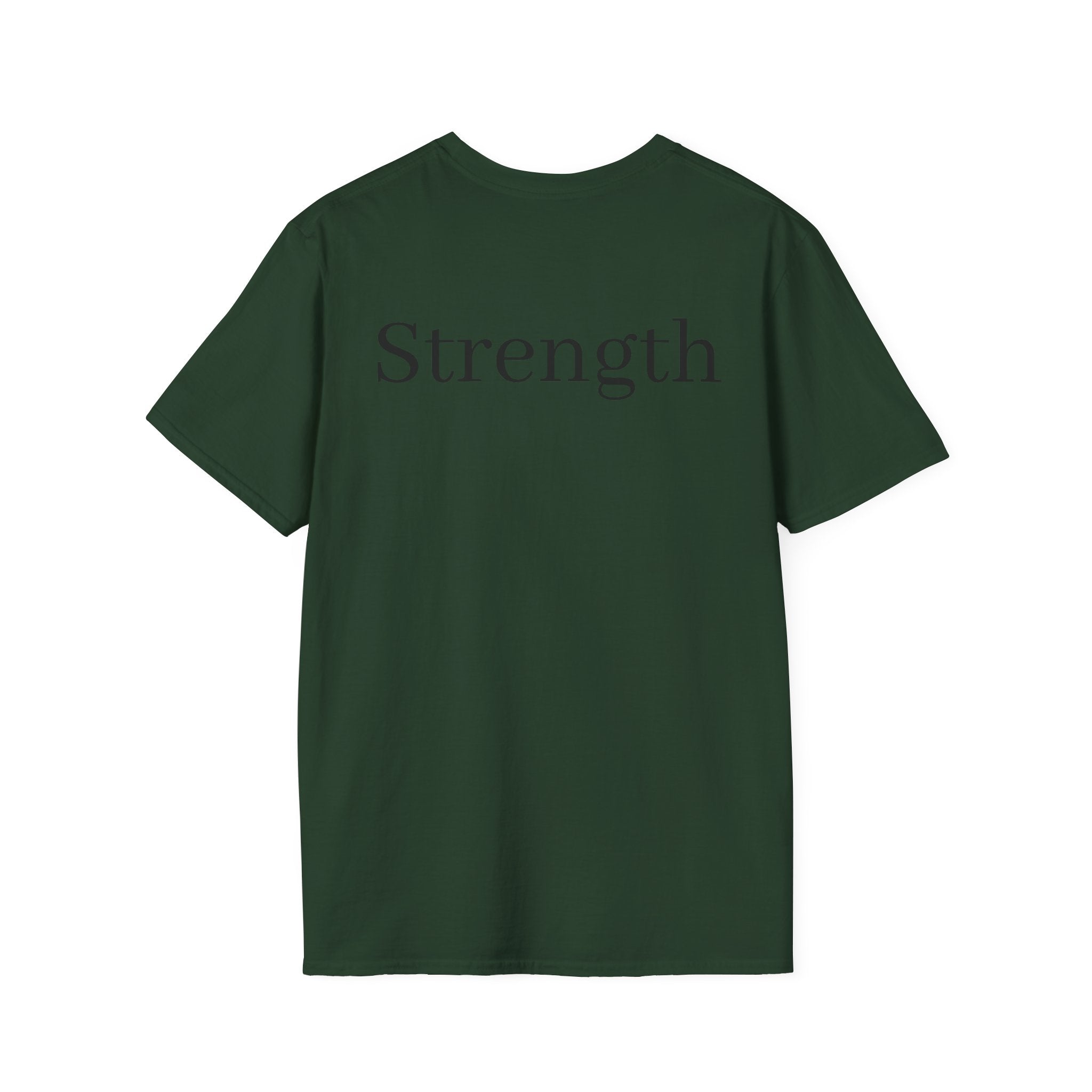Quiet / Strength Tee — Unseen Strength Co